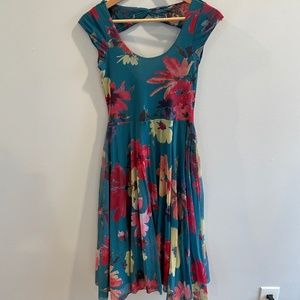 Anthropologie Floral Midi Dress